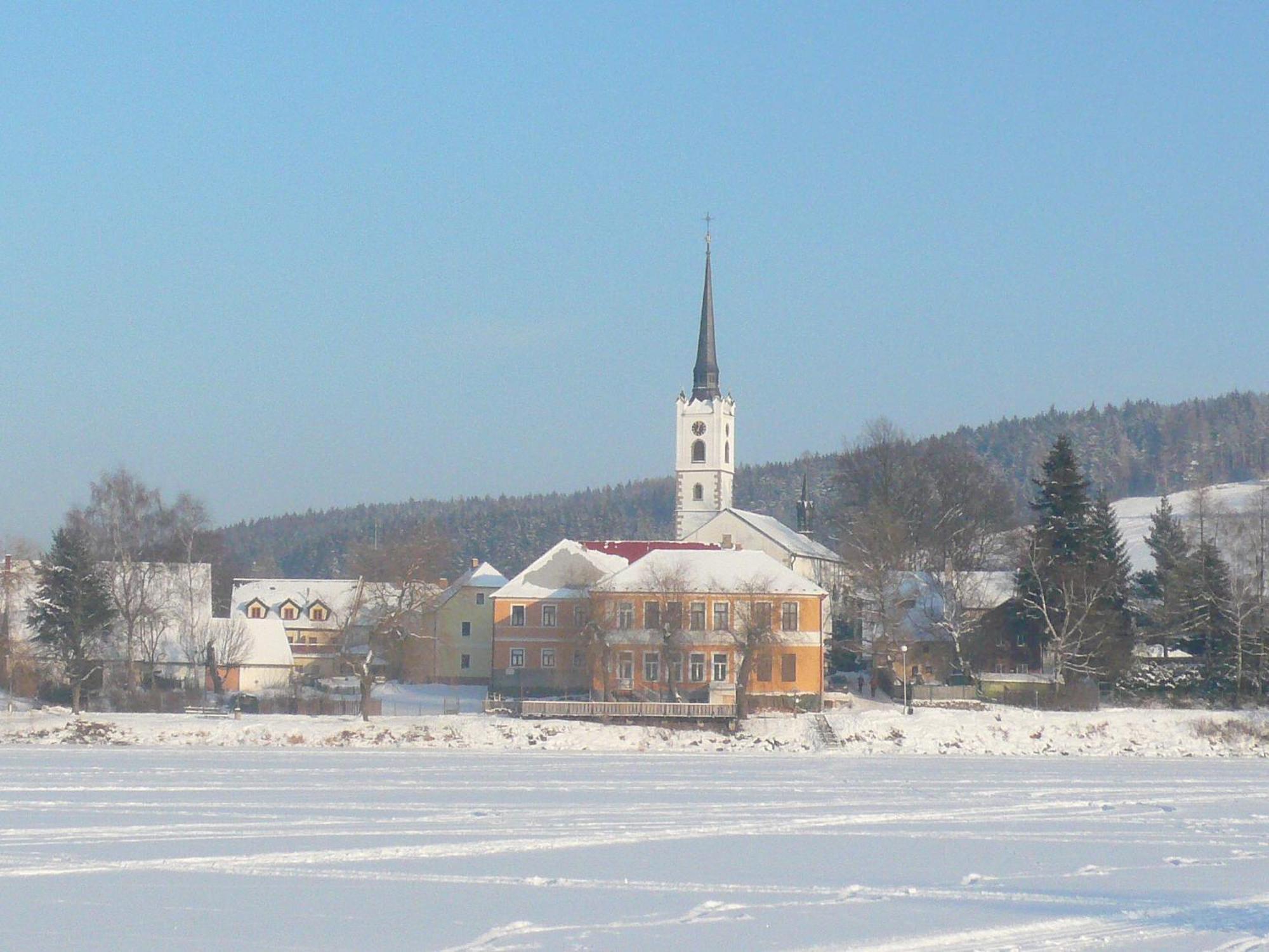 Penzion U Racaku Frymburk nad Vltavou Exterior foto