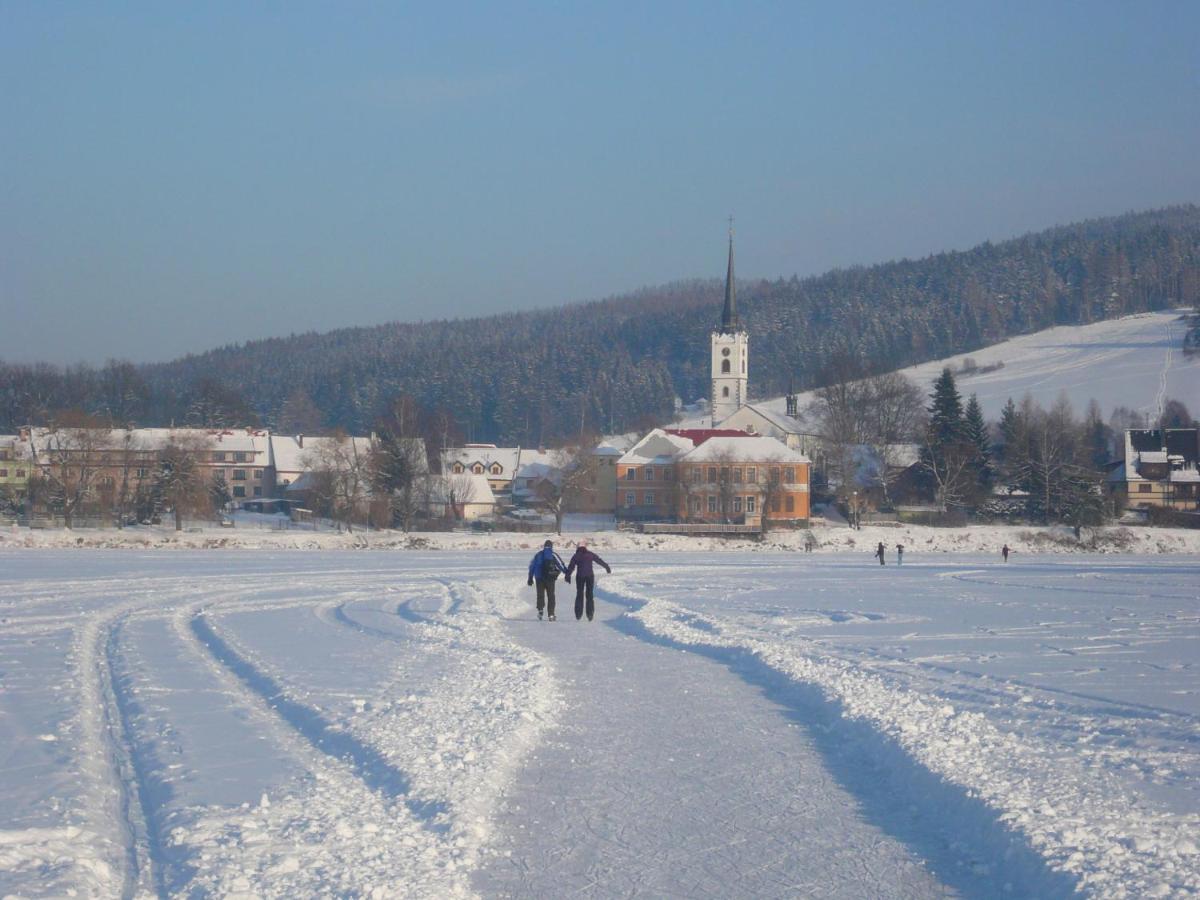 Penzion U Racaku Frymburk nad Vltavou Exterior foto